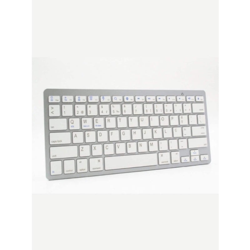 Teclado Bluetooth Alta Qualidade - Cor Branco - LEON GTS - JP50