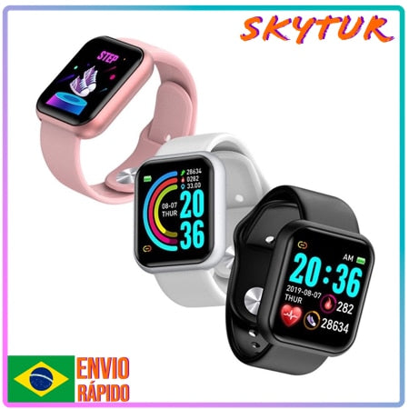 Relógio inteligente Smartwatch Modelo Y68 D20