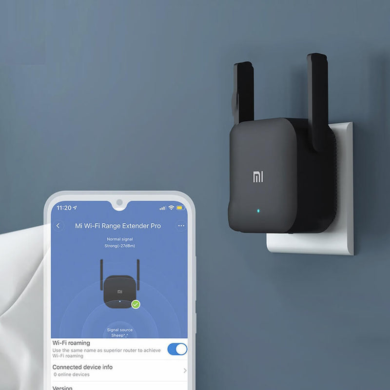 Extensor de Wifi Xiaomi Sem Fio 20 Metros