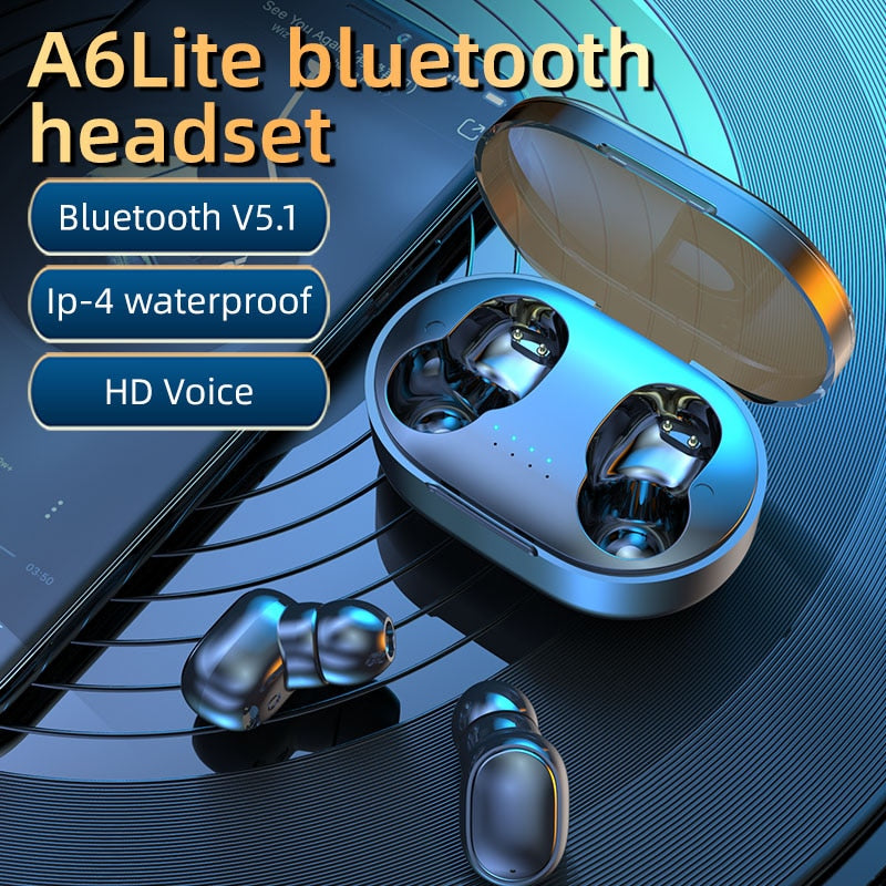 fone de ouvido sem fio hifi 5.1 Bluetooth