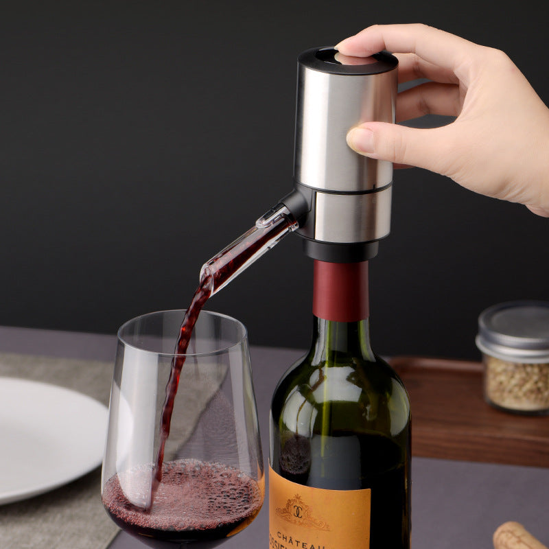 AERADOR DE VINHO AUTOMÁTICO E DISPENSADOR