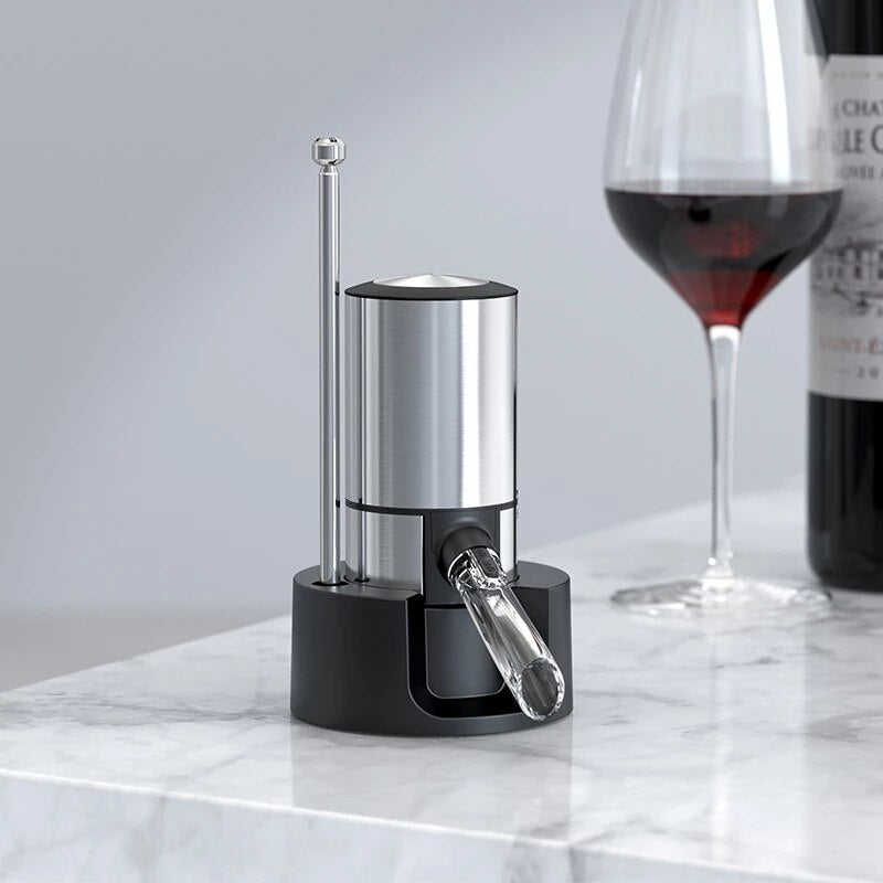 AERADOR DE VINHO AUTOMÁTICO E DISPENSADOR